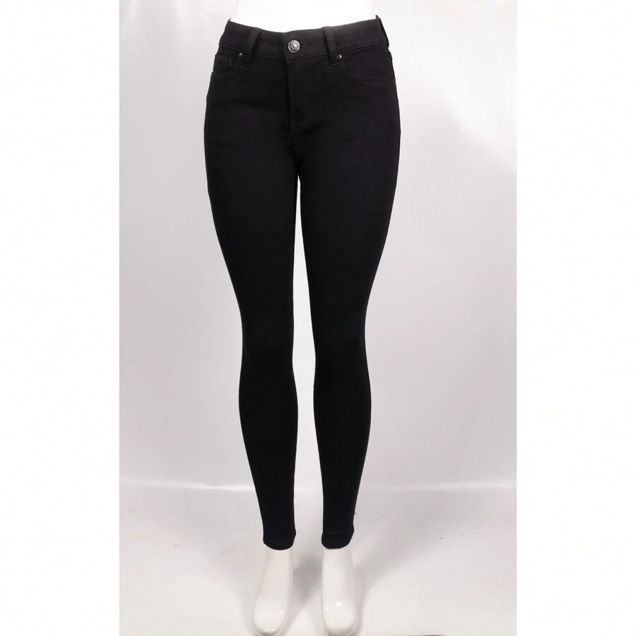 Women's Super Skinny Jeans - 黑色 - 查看 1