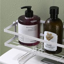 Estantería de almacenamiento para el baño que se coloca sobre el inodoro sin necesidad de perforaciones, organizador de baño para ahorrar espacio - Multicolor - View 8
