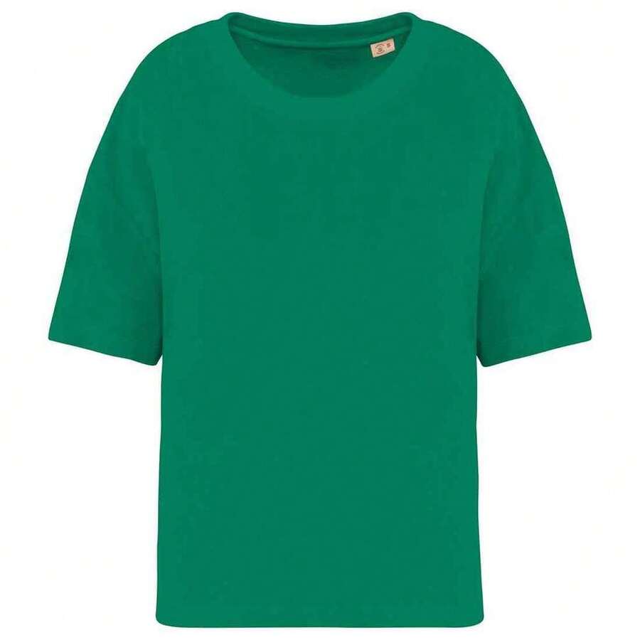 Womens/Ladies Terrycloth T-Shirt (Malachite Green) - Malachite Green - View 1