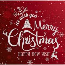 1 件简约圣诞风格防水亚麻桌垫隔热餐垫 - 彩色 - 查看 10