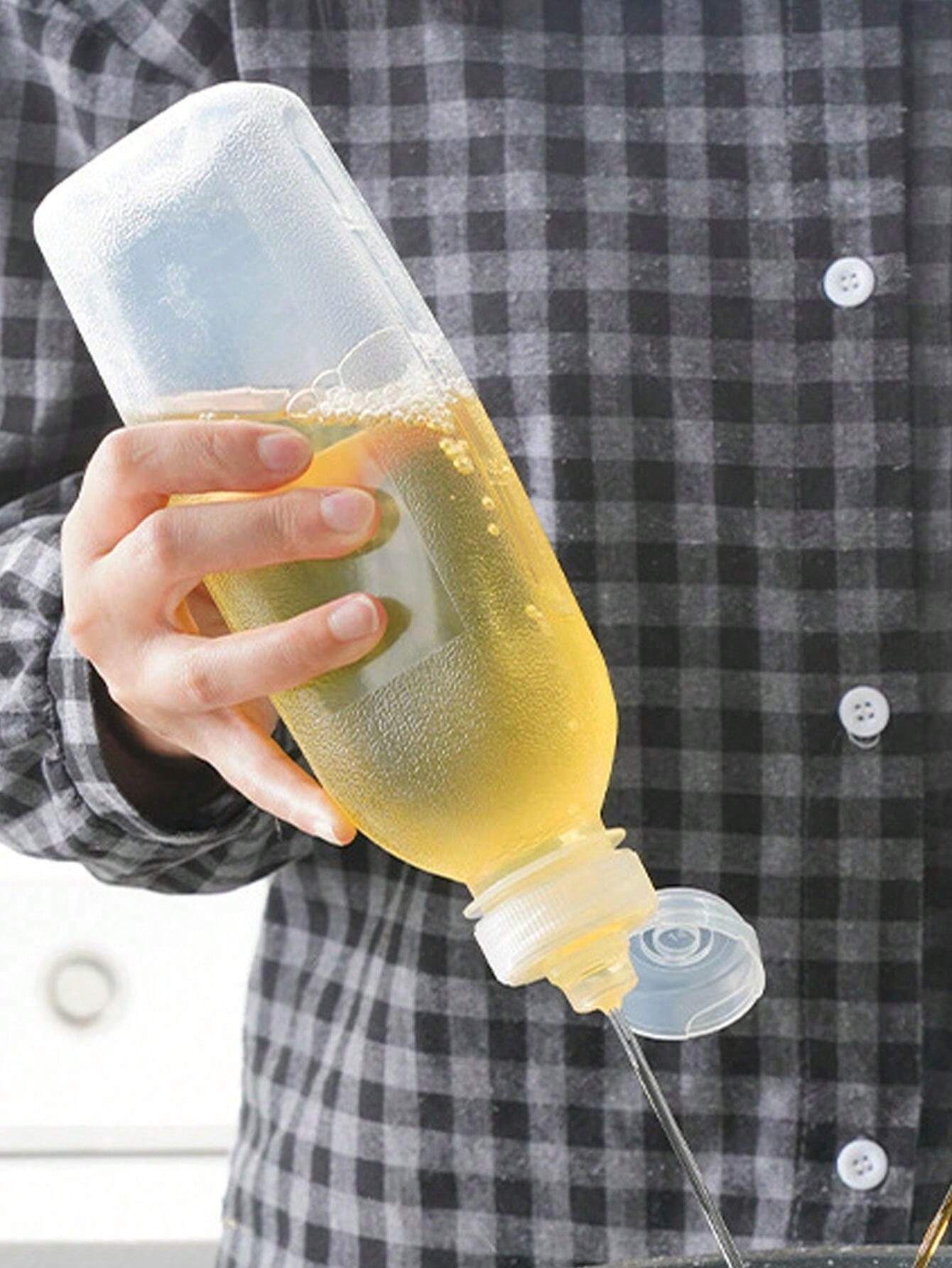 500ml Glass Air Fryer Oil Sprayer Bottle, Kitchen Cooking Oil Mister