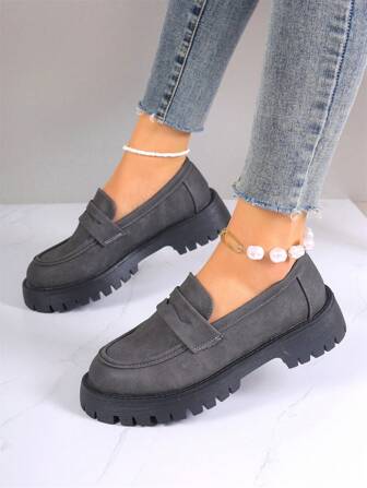 2024 Japanese Style Strap Buckle Mary Jane Flat Shoes For Women, High-End Black Loafers