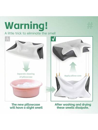 YUNDISSI Memory Foam Neck Pillow, Count Zachte Com Tafel Support Rest Cushion Sleeping, Sleeping Kussen view 4