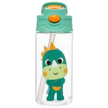 Buba Buba Zoo Tritan Children's Bottle With Silicone Straw 450ml