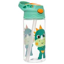 Buba Buba Zoo Tritan Children's Bottle With Silicone Straw 450ml