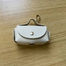 PETSIN Przenośny skórzany dozownik woreczków na psie odchody / uchwyt na odpady dla zwierząt, wielokolorowy do użytku transgranicznego - Wielokolorowe - Zobacz 11