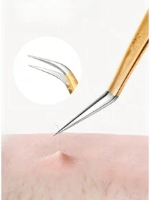 Zestaw 5 precyzyjnych pęset do przedłużania rzęs, zestaw zalotek do rzęs – profesjonalny aplikator i narzędzie do usuwania rzęs ze stali nierdzewnej z końcówkami pokrytymi tytanem, akcesoria kosmetyczne DIY do idealnych rzęs, do poprawy objętości i długości, w zestawie etui, nie wymaga baterii, prezenty dla rodziny, przyjaciół, par, na Halloween, prezenty świąteczne, na powrót do szkoły, zalotka do rzęs, pęseta do brwi, makijaż, tanio, wystrój pokoju, toaletka, podróż, sypialnia, akcesoria do makijażu, pęseta