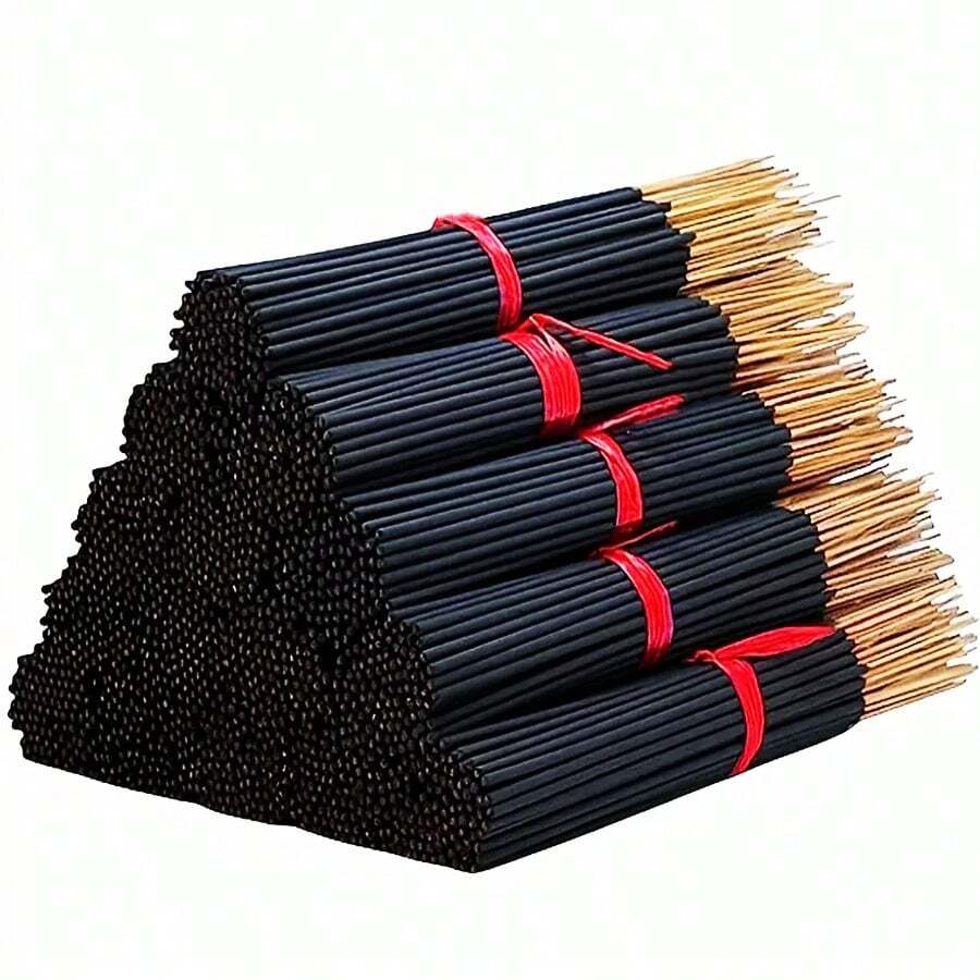 100 piezas de incienso con fragancia de flor de cerezo, de larga duración, suave y limpio, de material de ratán natural, adecuado para el hogar, la cocina y el comedor - Multicolor - Ver 1