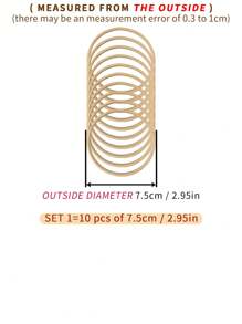 10 piezas de atrapasueños beige con decoración de plumas, decoración colgante para boda al aire libre, aro de bambú para carillón de viento, decoración de estilo mori para pared del hogar y dormitorio, regalo y decoración para Halloween y Navidad