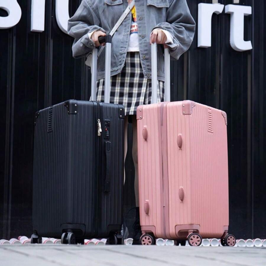 ABS Travel Suitcase Carry On Luggage Explosion Proof With Expandable