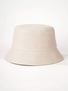 1pc Solid Color Bucket Hat, Suitable For Street, Party, Outdoor Activities In Autumn And Winter, Y2K Style Winter Outfits,Summer,Beach,Holiday,Travel - Bucket Hat - View 32