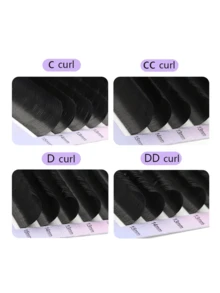 JoyCo 单根丝质睫毛 进一步所有尺寸 高品质睫毛延长 水貂，单根睫毛延长 - C - 查看 4