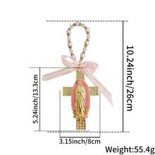 Jungfrau Maria / Heiliger Judas Schutzsegen Anhänger Katholisches handgemachtes Schmuck Geschenk Anhänger Auto Hänger Charm für Männer Frauen