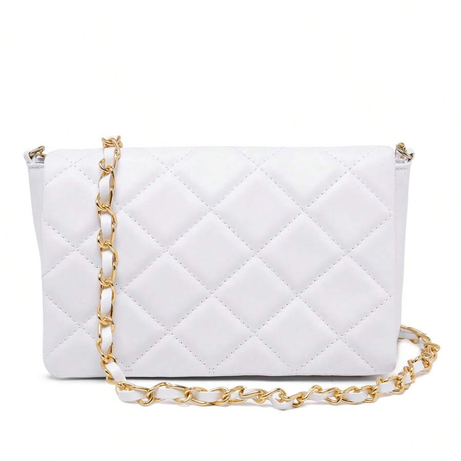 Schiareli 8170 Small Women's Crossbody Shoulder Bag - trắng - Xem 1