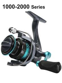 BILLINGS Billings DK800-7000 Rotary Fishing Reel With 10kg Max Drag, 5.2:1 Gear Ratio, Metal Spool, EVA/Metal CNC Handle For Casting