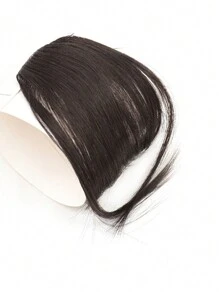 夹式刘海前齐刘海假发合成假发片刘海假发夹式接发女士耐热爪夹发夹发夹发卡，学校用品 - 彩色 - 查看 11