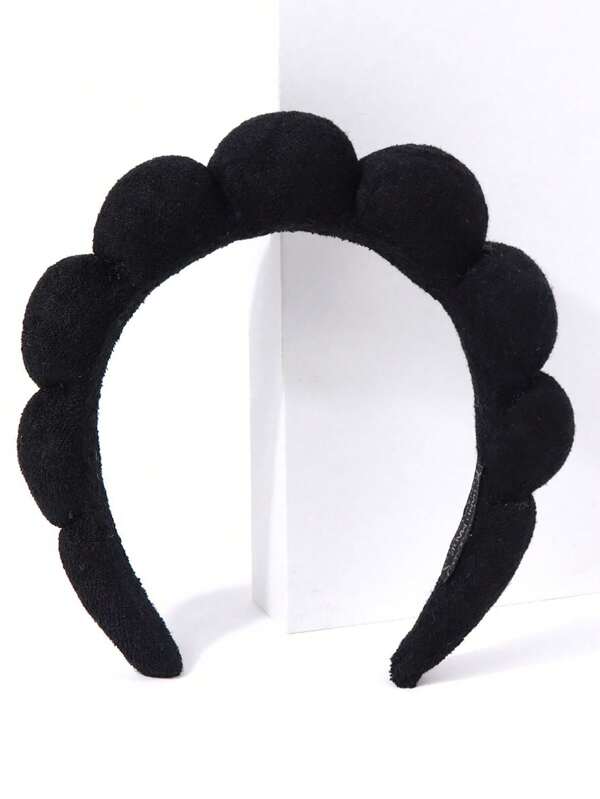 Cute Solid Padded Wide Headband Tiaras