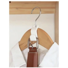 15 chiếc kẹp móc treo đồ, móc treo đồ xếp tầng chịu lực, bộ mở rộng có thể kẹp tiết kiệm không gian cho tủ quần áo, nhiều tùy chọn màu sắc - Nhiều màu - Xem 8