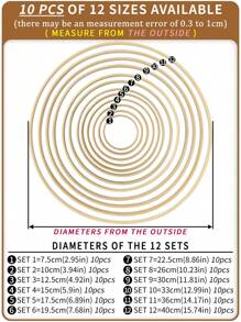 10 piezas de atrapasueños beige con decoración de plumas, decoración colgante para boda al aire libre, aro de bambú para carillón de viento, decoración de estilo mori para pared del hogar y dormitorio, regalo y decoración para Halloween y Navidad