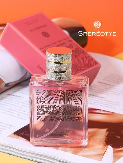 SREREOTYE عطر أحمر حب برائحة زهرية وفاكهية، 50 مل، عطر زهري شرقي، عطر منعش وأنيق، برائحة دائمة، رذاذ للجسم، علبة هدايا للمواعدة