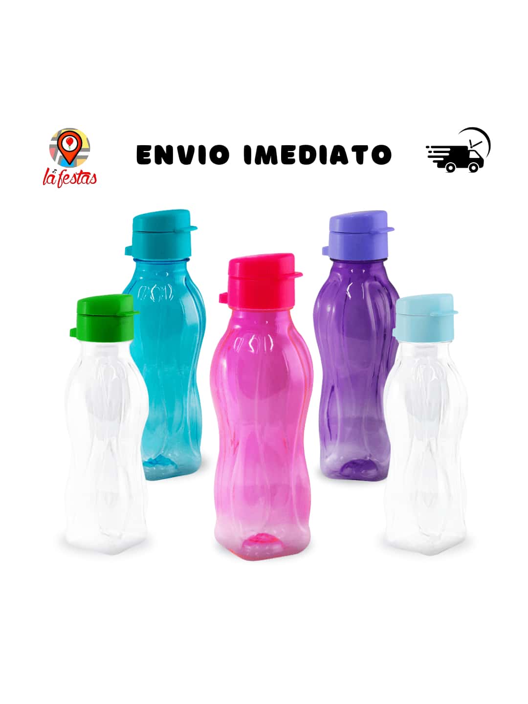 Kit With 20 Squeeze Bottles 350ml (+20 Colors) - Nhiều màu - Xem 1