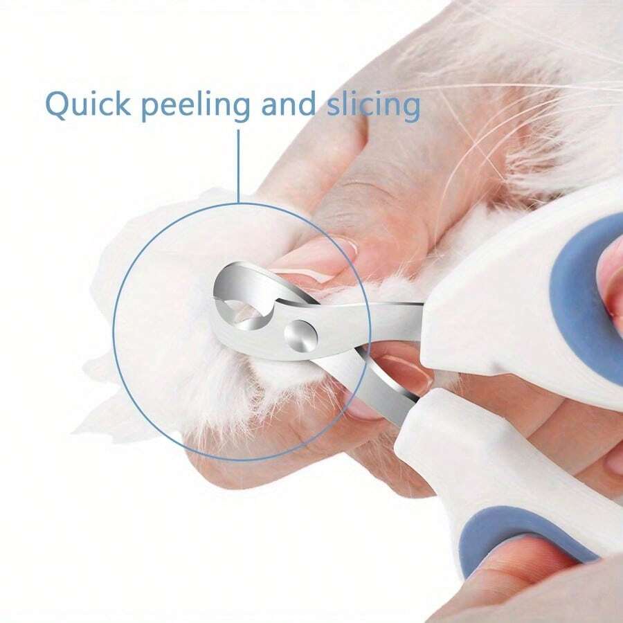 Small Pet Nail Clipper, Round Hole Nail Clipper, Stainless Steel Pet