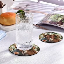 1 Stück personalisierte Foto-Holzuntersetzer, einzigartiger personalisierter Tischset, wasserdicht, ideal für Heim- und Esszimmerdekoration, Einweihungsgeschenke & Geburtstagsgeschenke, personalisierte Weihnachtsdekoration, Schneemann Weihnachtsschmuck, Weihnachtsgeschenk, personalisierte Geschenke