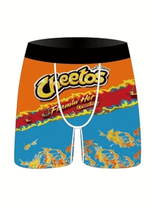 Men's Street Graffic Cartoon Pattern Breathable Boxer Shorts - Multicolor - View 6