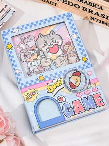 Capsule Machine Design Compact Interesting Mini Notebook, Motivational Text, Stylish Stress Relief Thick Notepad Back To School - one-size - View 17