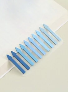 200 Pieces/Card PET Arrow-Shaped Sticky Notes, Translucent Color Highlight Index Labels, Waterproof Mini Bookmark Strip Sticky Notes, Suitable For Home And Office Use Back To School