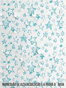 5 Meter Roll Self-Adhesive Wallpaper Turquoise Stars Washable Bedroom Living Room Kitchen Bathroom - 型號01 - 查看 5