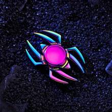 Colorful Spider Design Metal Finger Spinner, Metal Sensory - Stress Relief Desktop Toy, Suitable For Party Favors, Birthday Gifts And Stocking Stuffers - Christmas & Stocking Stuffers,Fidget Toys,Christmas Stocking Fillers,Christmas Stocking Fillers Teenagers,Squishy Toys,Men Stocking Fillers,Sticking Stuffers,Christmas Stocking Fillers Men,Hobbies,Stocking Stuffers,Stocking Fillers,Stocking Fillers Adults - Multicolor - View 11