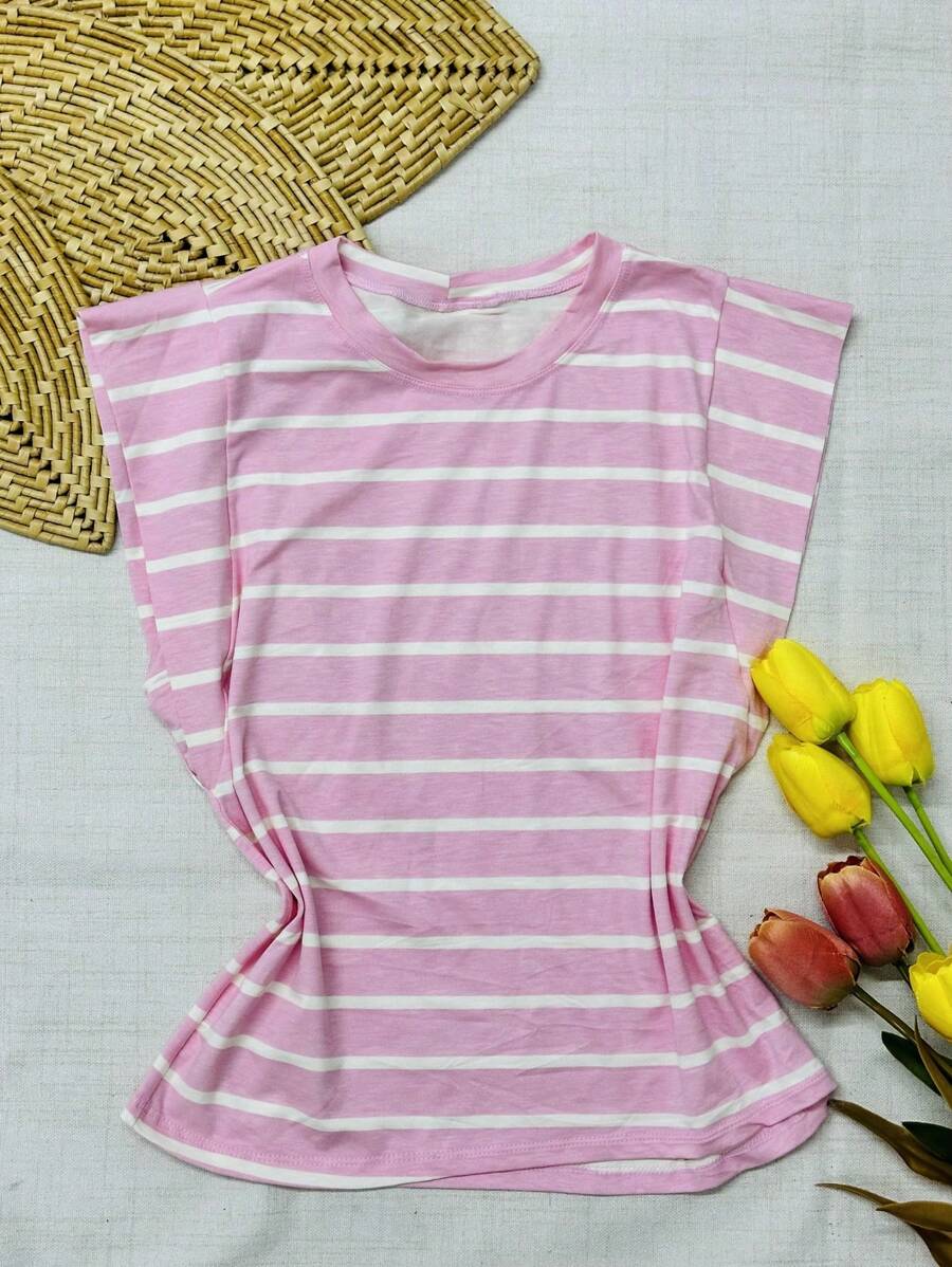 Women's Knitted Shirt - Pink - View 1