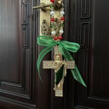 Jungfrau Maria / Heiliger Judas Schutzsegen Anhänger Katholisches handgemachtes Schmuck Geschenk Anhänger Auto Hänger Charm für Männer Frauen