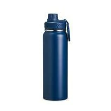 850ml Thermal Bottle With Cell Phone Holder - Màu xanh lam - Xem 1