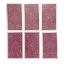 Juego de Cartas de Tarot para principiantes en color rosa, adecuado para fiestas y vacaciones, mesa de juego, tarot, oráculo, juego de cartas, cartas de tarot, tarot, cartas de oráculo - 1 juego - Ver 10