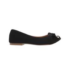 Women's Round Toe Delicate Comfort Flats - màu đen - Xem 4