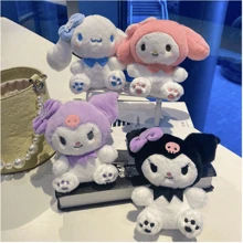 Sanrio 1 pieza Muñeca de peluche con colgante de peluche