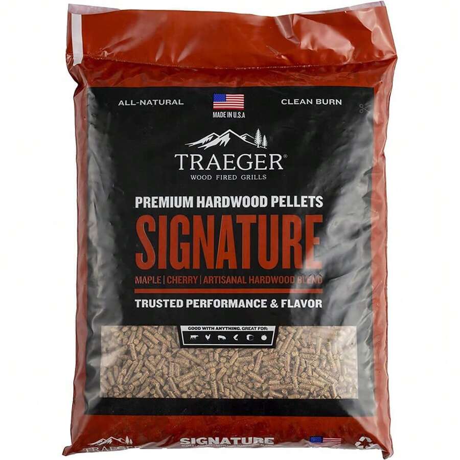 Traeger PEL331 20LB Signature Blend Wood Pellets - 477 - 查看 1