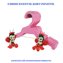 50 Pink Children's Hanger Ideal For Baby Clothes - 淺粉色 - 查看 7