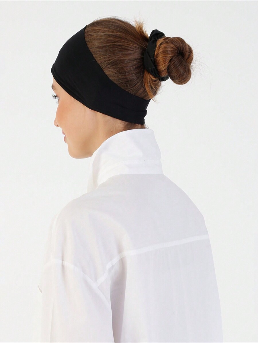 1pc Middle East Arabic Dubai Turkey Muslim Classic Solid Color Soft