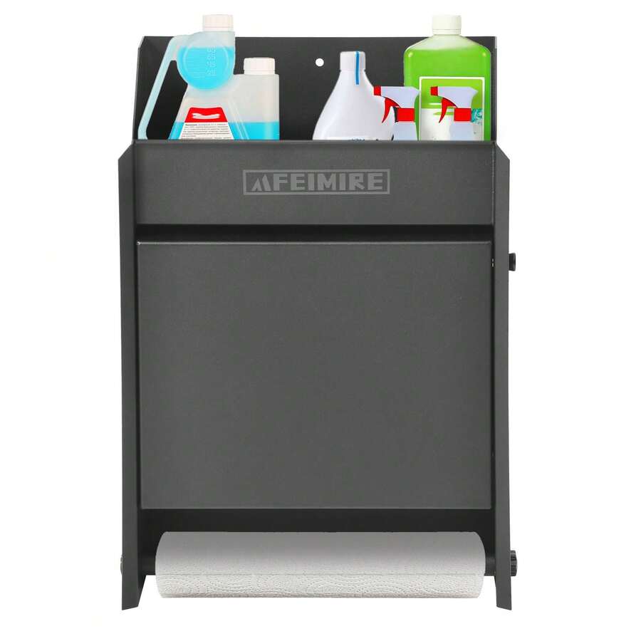 Aluminum Hand Cleaning Station OrganizerAluminum Work Station Storage