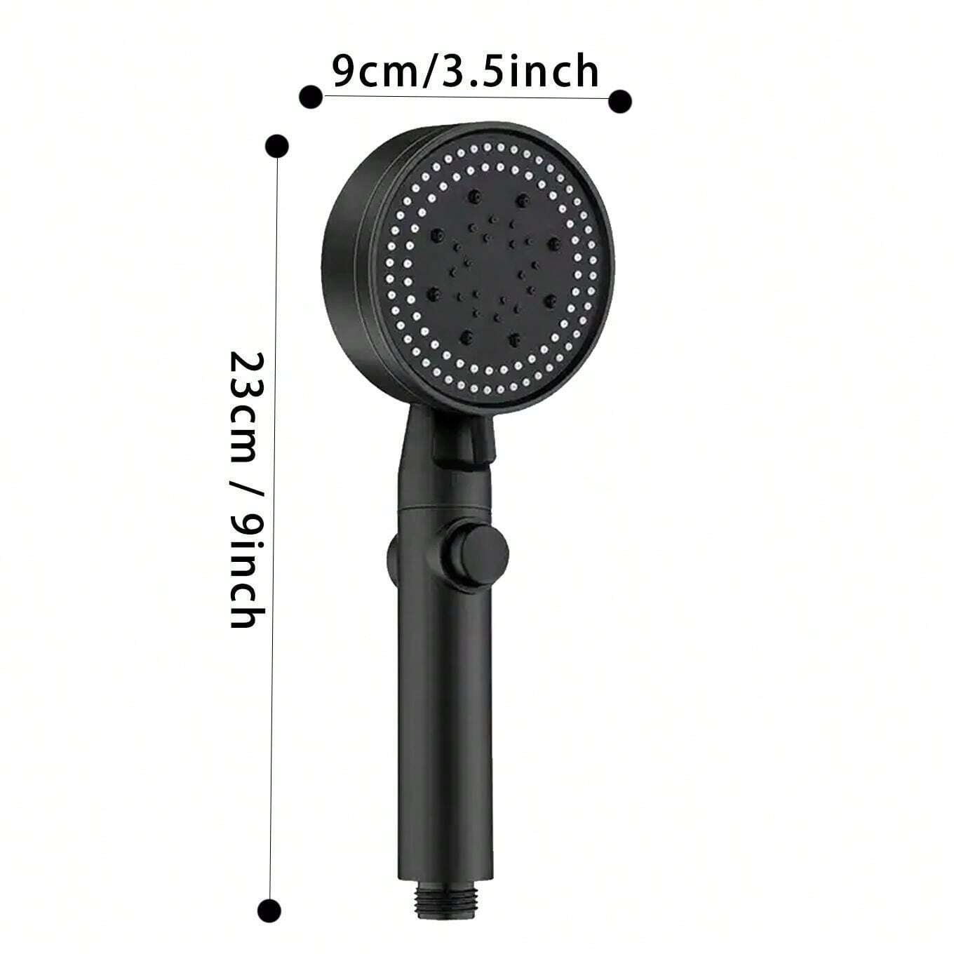 High Pressure Shower Head WaterSaving HandHeld Shower, With Five