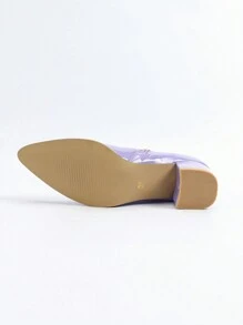Ideal With Hoodies,Women Fall/Winter 2024 New High Shaft Casual Long Boots, British Style Thick Heel Shoes