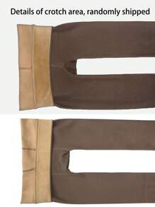 女士220克性感尼龙连裤袜，保暖内衬，打底裤，保暖裤袜，性感修身打底裤，黑色裤袜，少女款。适合-10℃至10℃环境，加厚保暖连裤袜，高弹力，半透明，高腰设计，秋冬季节穿着舒适。柔软顺滑，适合各种节日、运动、休闲、商务及日常穿着。 - 咖啡棕 - 查看 6