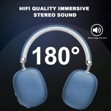 Auriculares inalámbricos, auriculares de diadema con Bluetooth, a prueba de ruido, con micrófono, retráctiles, excelente regalo para amigos, para viajes al aire libre, oficina, regalo considerado para hombres y mujeres, batería de 400mAh
