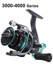 BILLINGS Billings DK800-7000 Rotary Fishing Reel With 10kg Max Drag, 5.2:1 Gear Ratio, Metal Spool, EVA/Metal CNC Handle For Casting