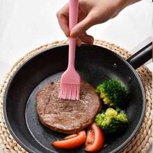 5 Pieces Kitchen Utensils Set Silicone Cooking Utensil Set Serving Spoon Ladle Whisk Spatula - 粉色 - 查看 2