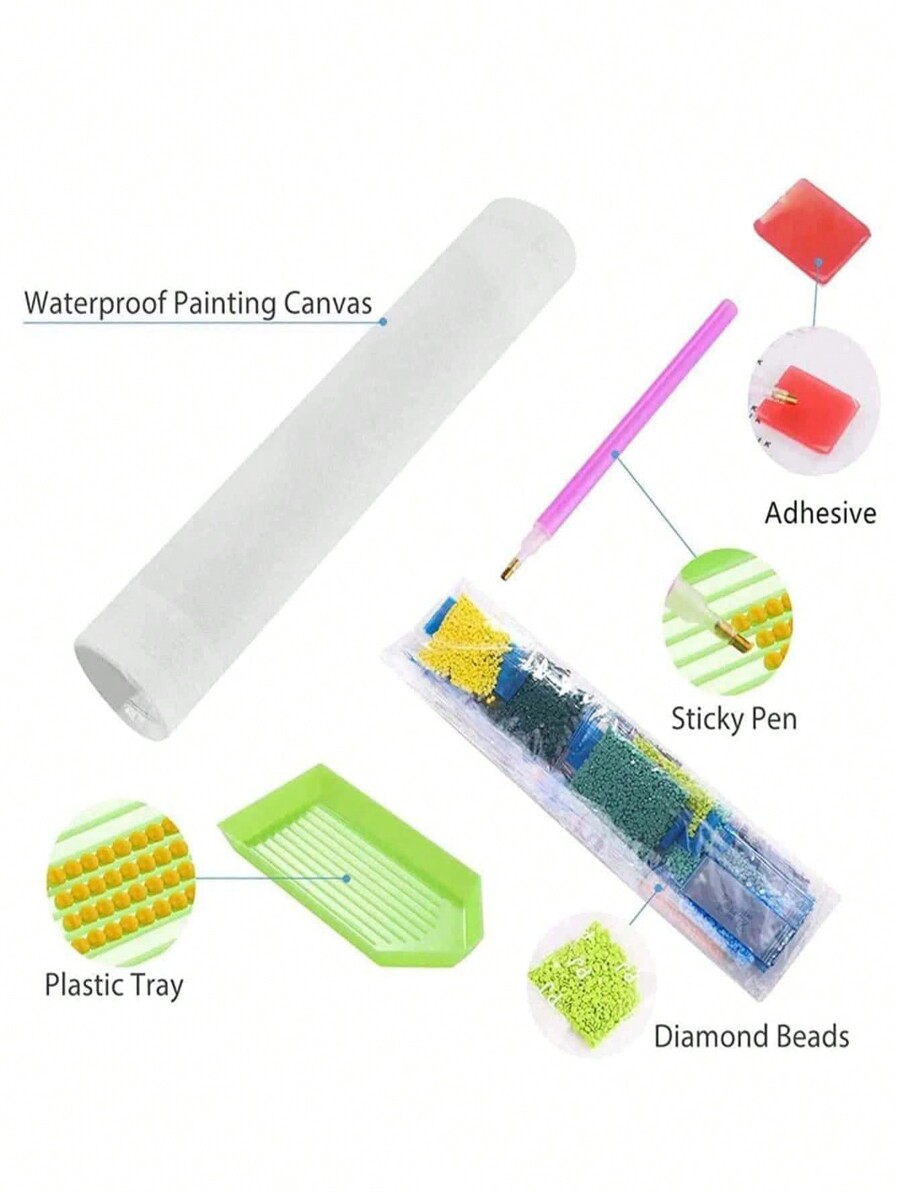 SPONGEBOB 1pc 5D Diamond Painting Set, Cartoon Characters, Starfish