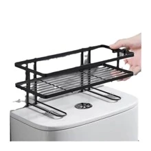 Estantería de almacenamiento para el baño que se coloca sobre el inodoro sin necesidad de perforaciones, organizador de baño para ahorrar espacio - Multicolor - View 6
